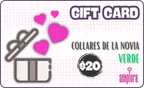 Collares para la Novia - VERDE ($20)