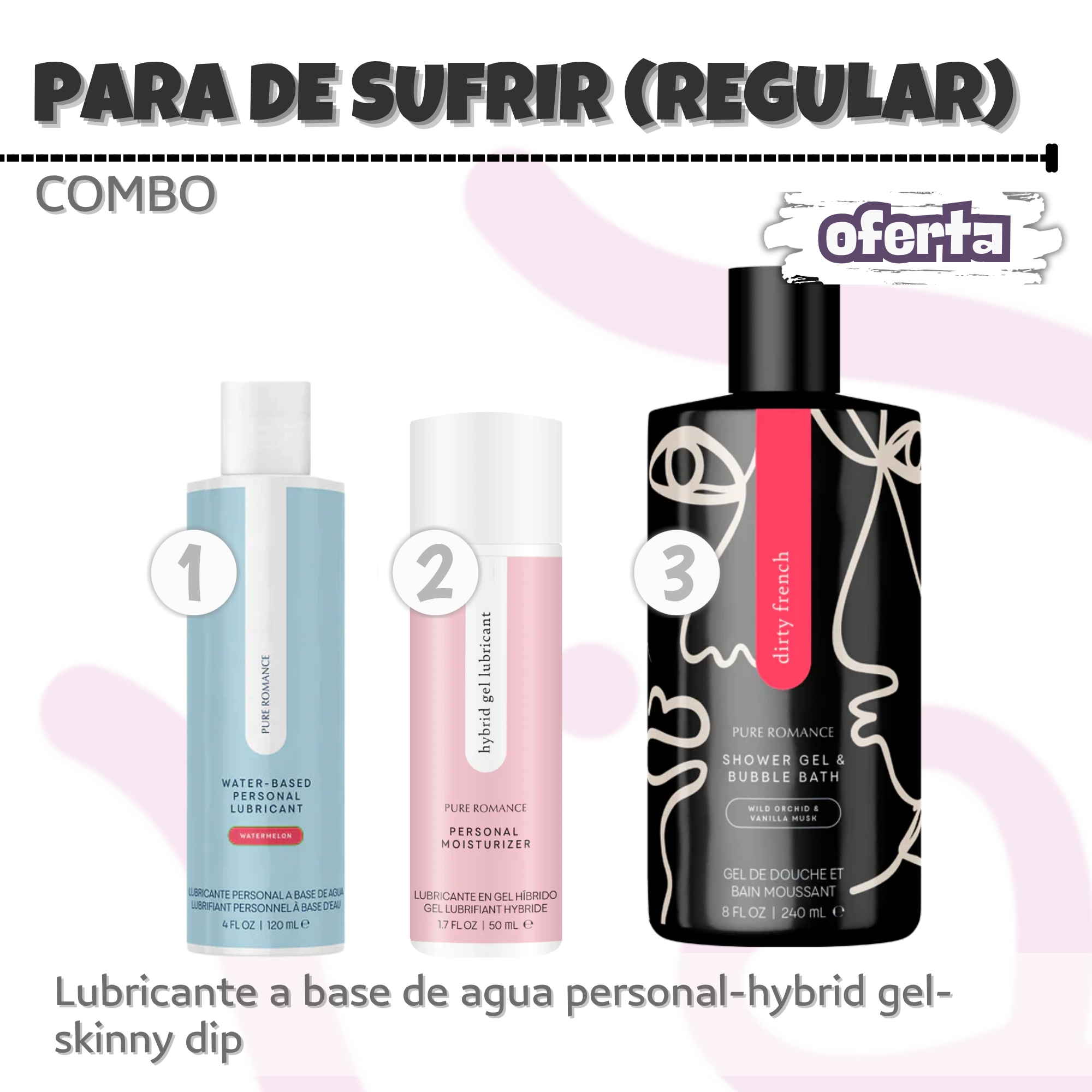 KIT Para de Sufrir (Regular)