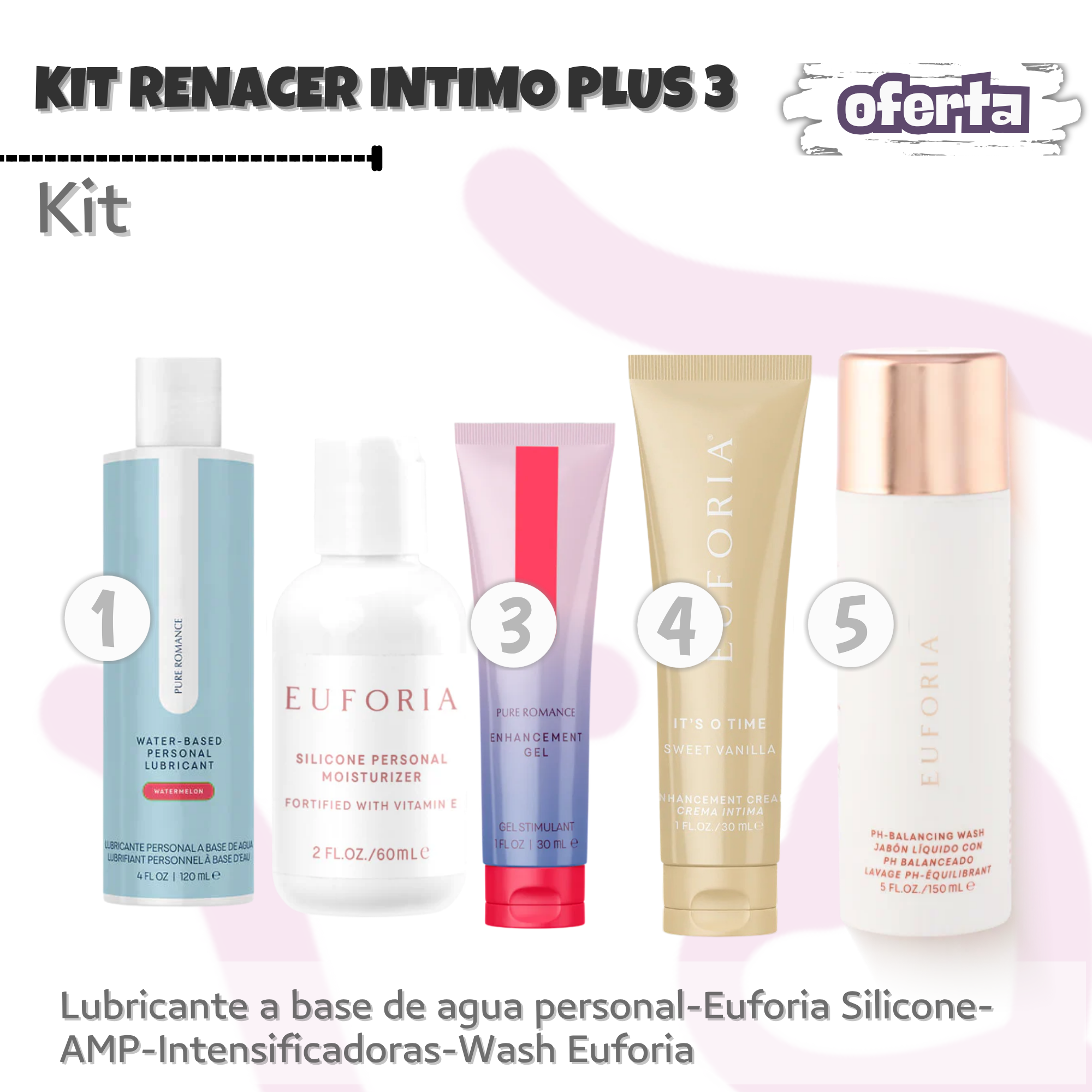 Kit Renacer íntimo Plus 3