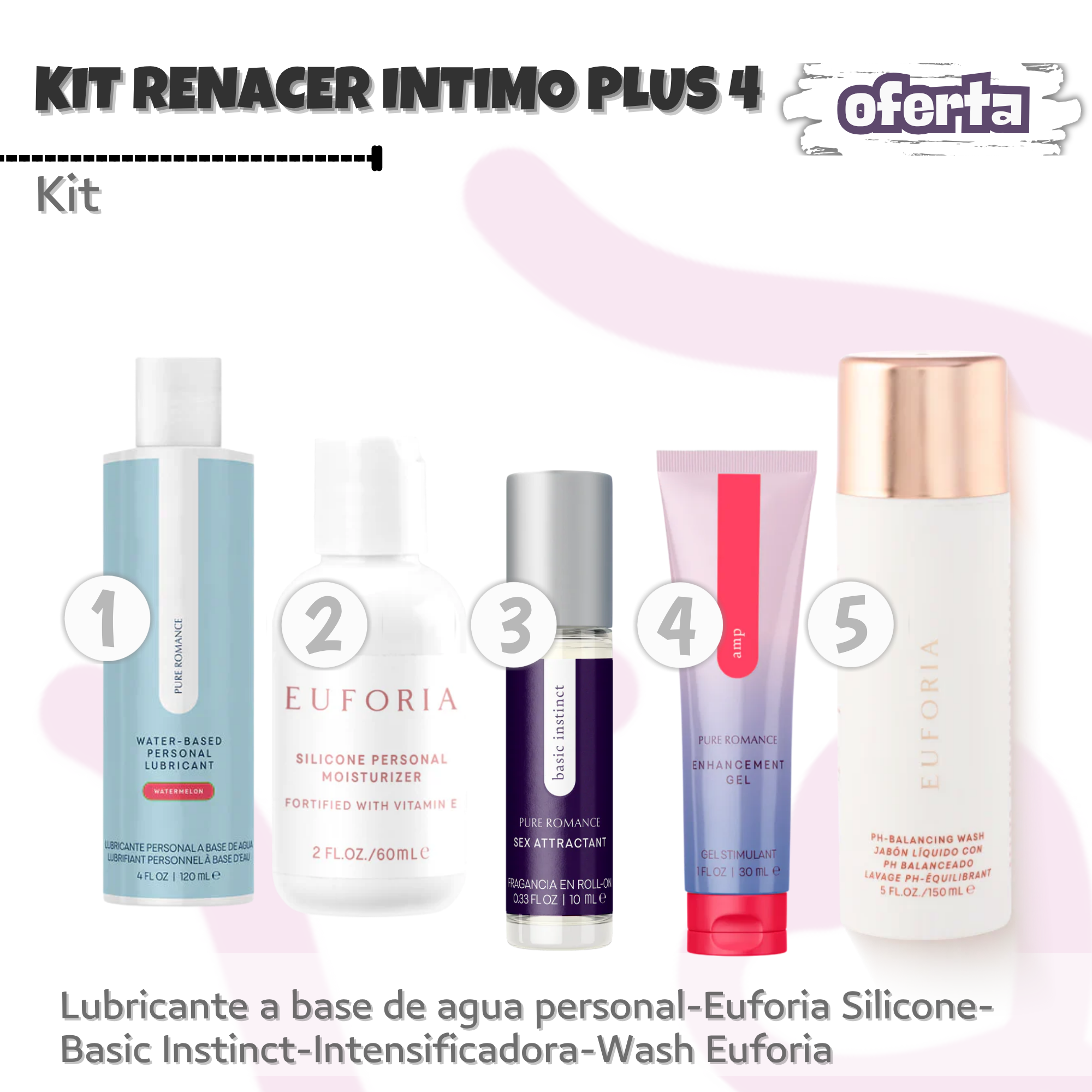 Kit Renacer Intimo Plus 5