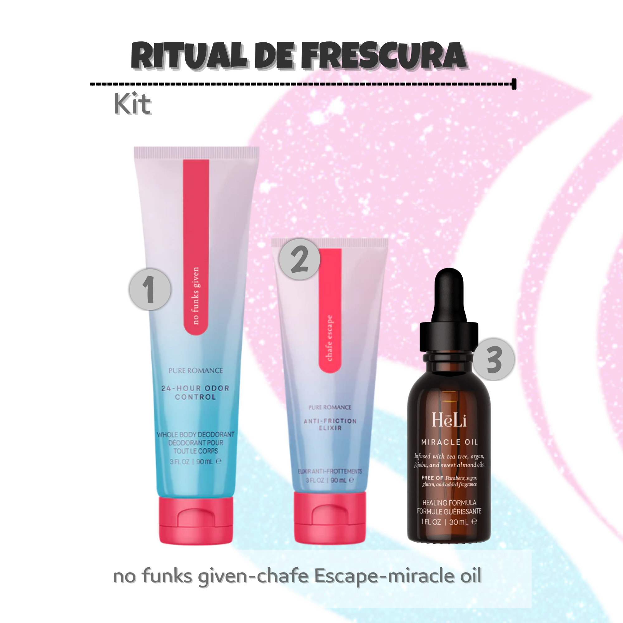 Kit ritual de Frescura